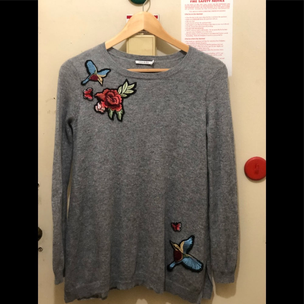 Sea Bleu Cashmere Sweater